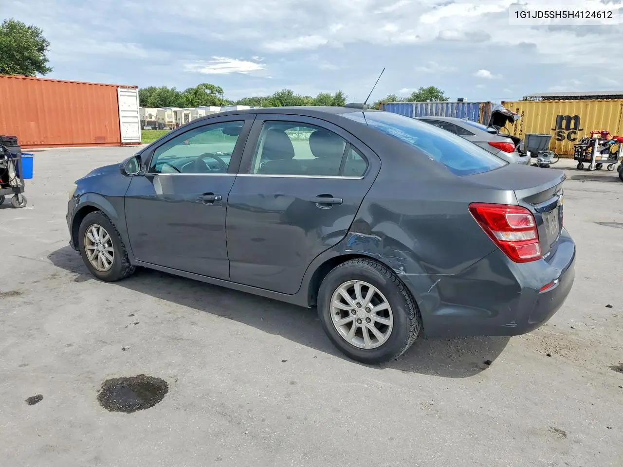 2017 Chevrolet Sonic Lt VIN: 1G1JD5SH5H4124612 Lot: 55760036