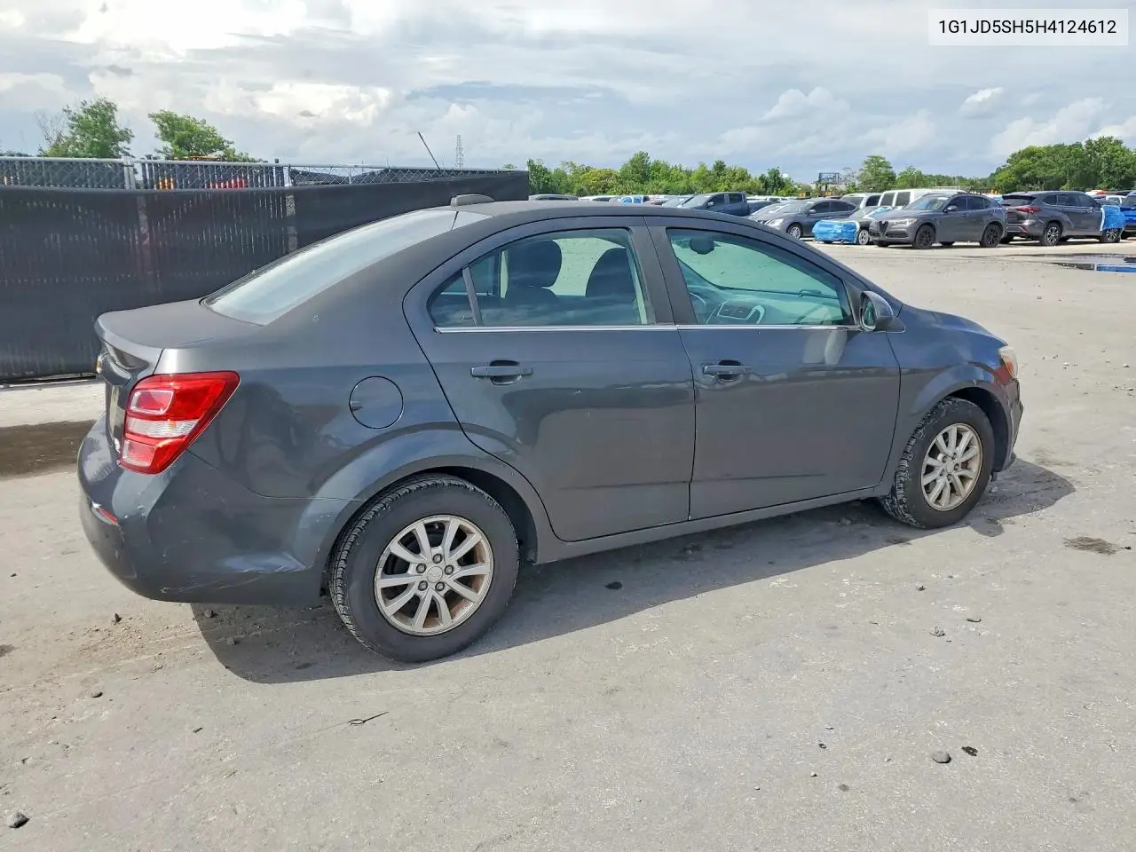 2017 Chevrolet Sonic Lt VIN: 1G1JD5SH5H4124612 Lot: 55760036