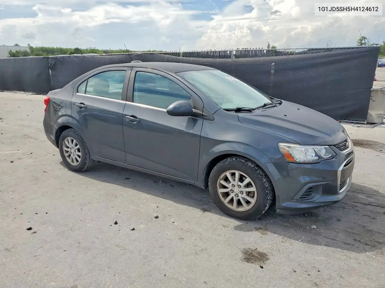 2017 Chevrolet Sonic Lt VIN: 1G1JD5SH5H4124612 Lot: 55760036