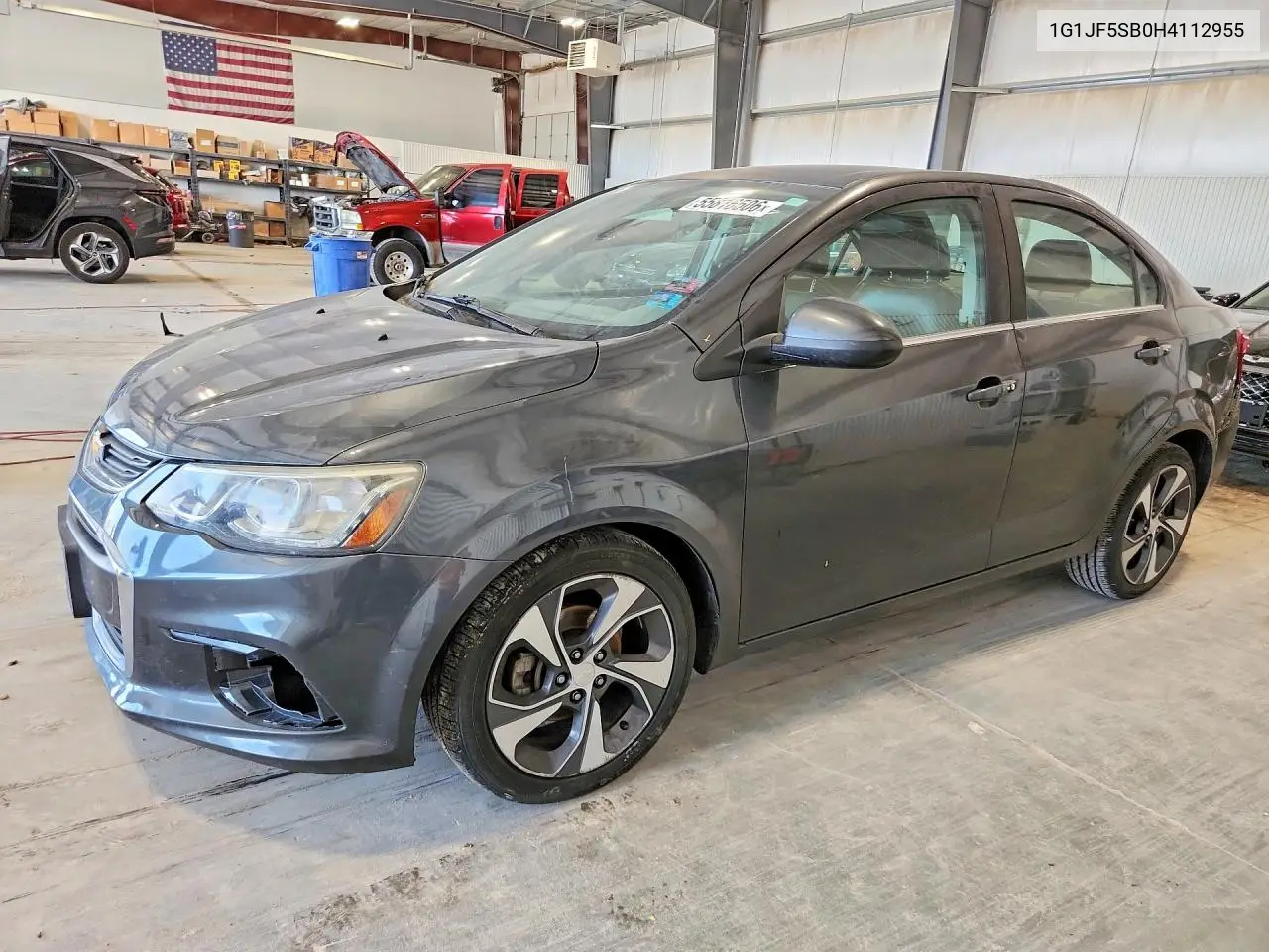 2017 Chevrolet Sonic Premier VIN: 1G1JF5SB0H4112955 Lot: 55816506