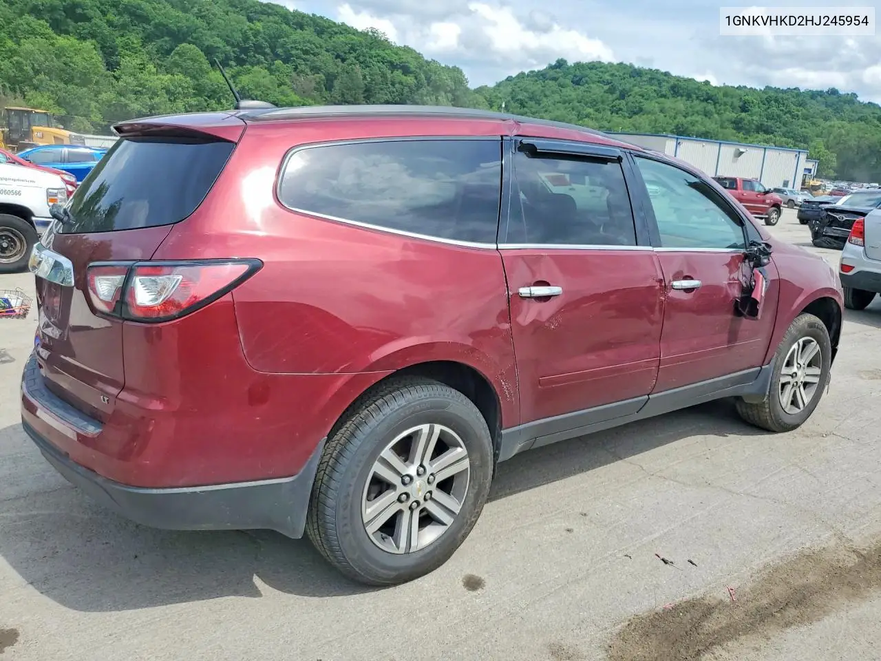 2017 Chevrolet Traverse Lt VIN: 1GNKVHKD2HJ245954 Lot: 55855836