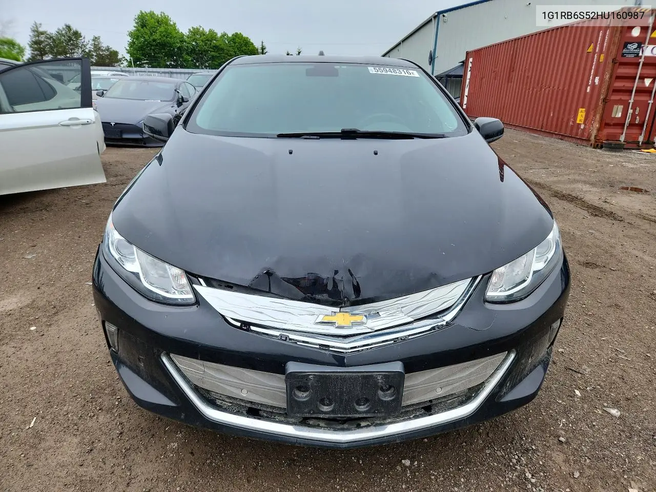 2017 Chevrolet Volt VIN: 1G1RB6S52HU160987 Lot: 55948316
