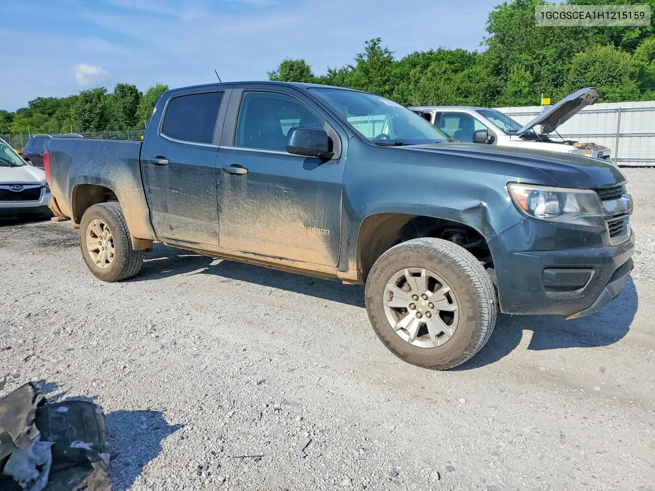 2017 Chevrolet Colorado Lt VIN: 1GCGSCEA1H1215159 Lot: 55986806