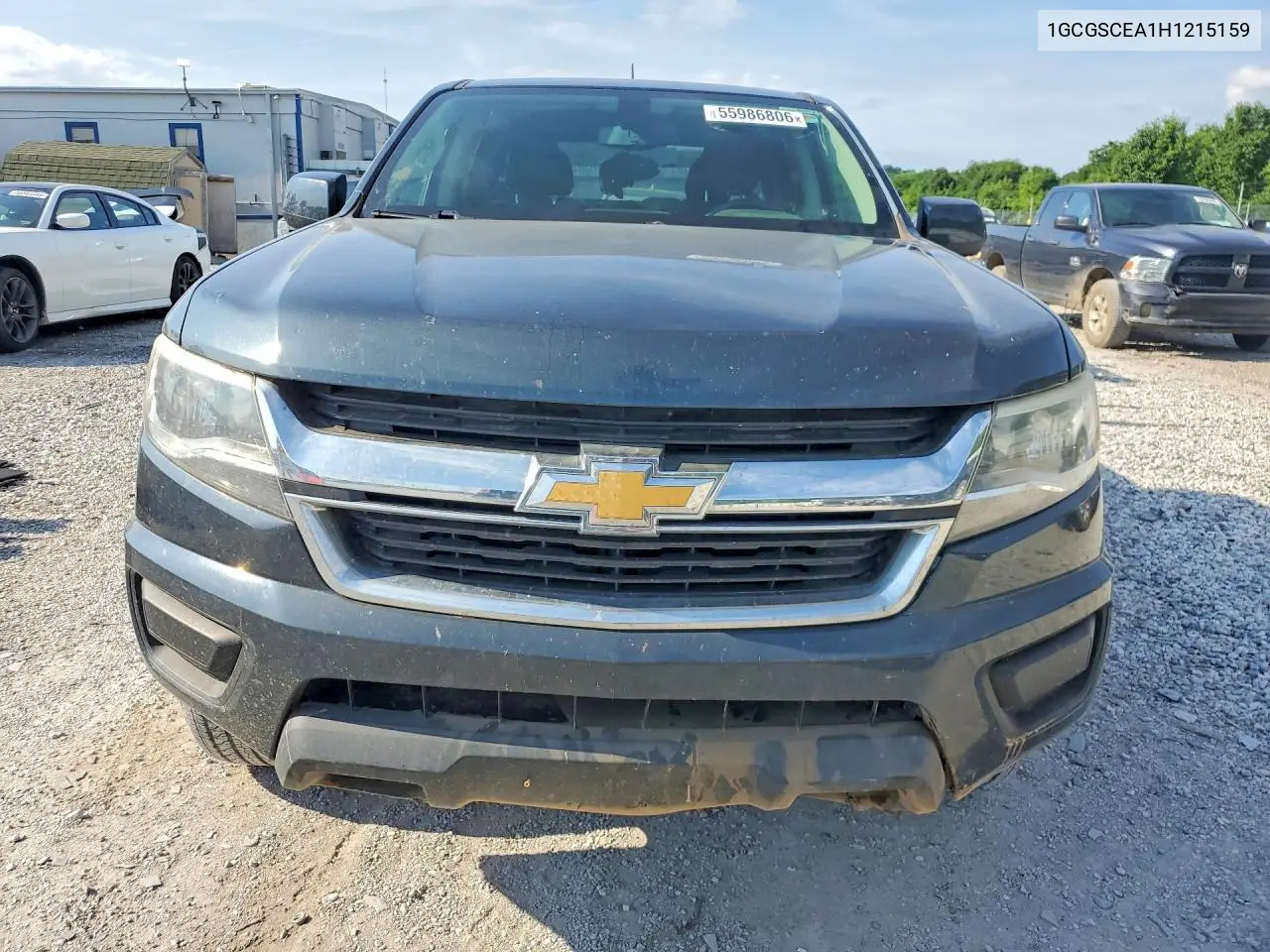 2017 Chevrolet Colorado Lt VIN: 1GCGSCEA1H1215159 Lot: 55986806
