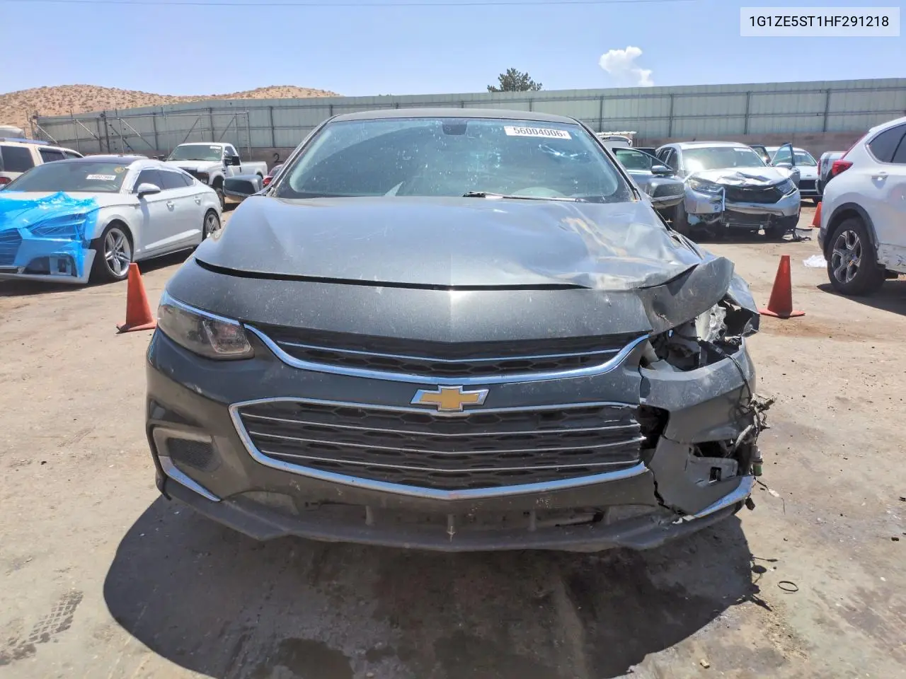 2017 Chevrolet Malibu Lt VIN: 1G1ZE5ST1HF291218 Lot: 56004006