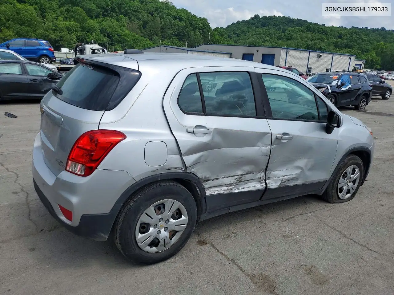 2017 Chevrolet Trax Ls VIN: 3GNCJKSB5HL179033 Lot: 56036306