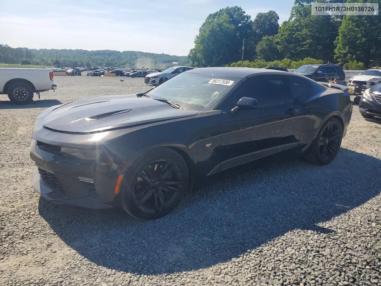 2017 Chevrolet Camaro Ss VIN: 1G1FH1R73H0138726 Lot: 56317536