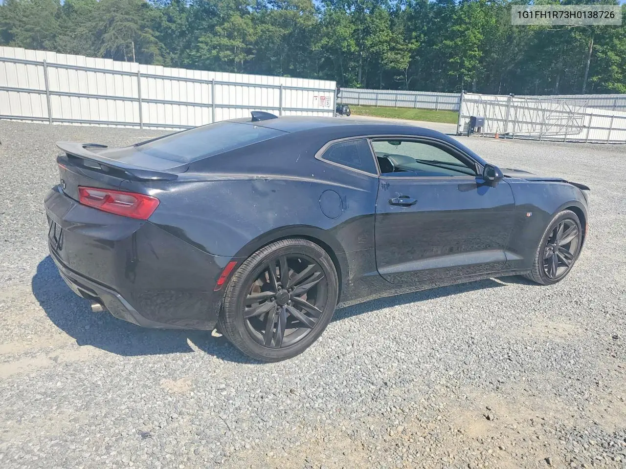 2017 Chevrolet Camaro Ss VIN: 1G1FH1R73H0138726 Lot: 56317536