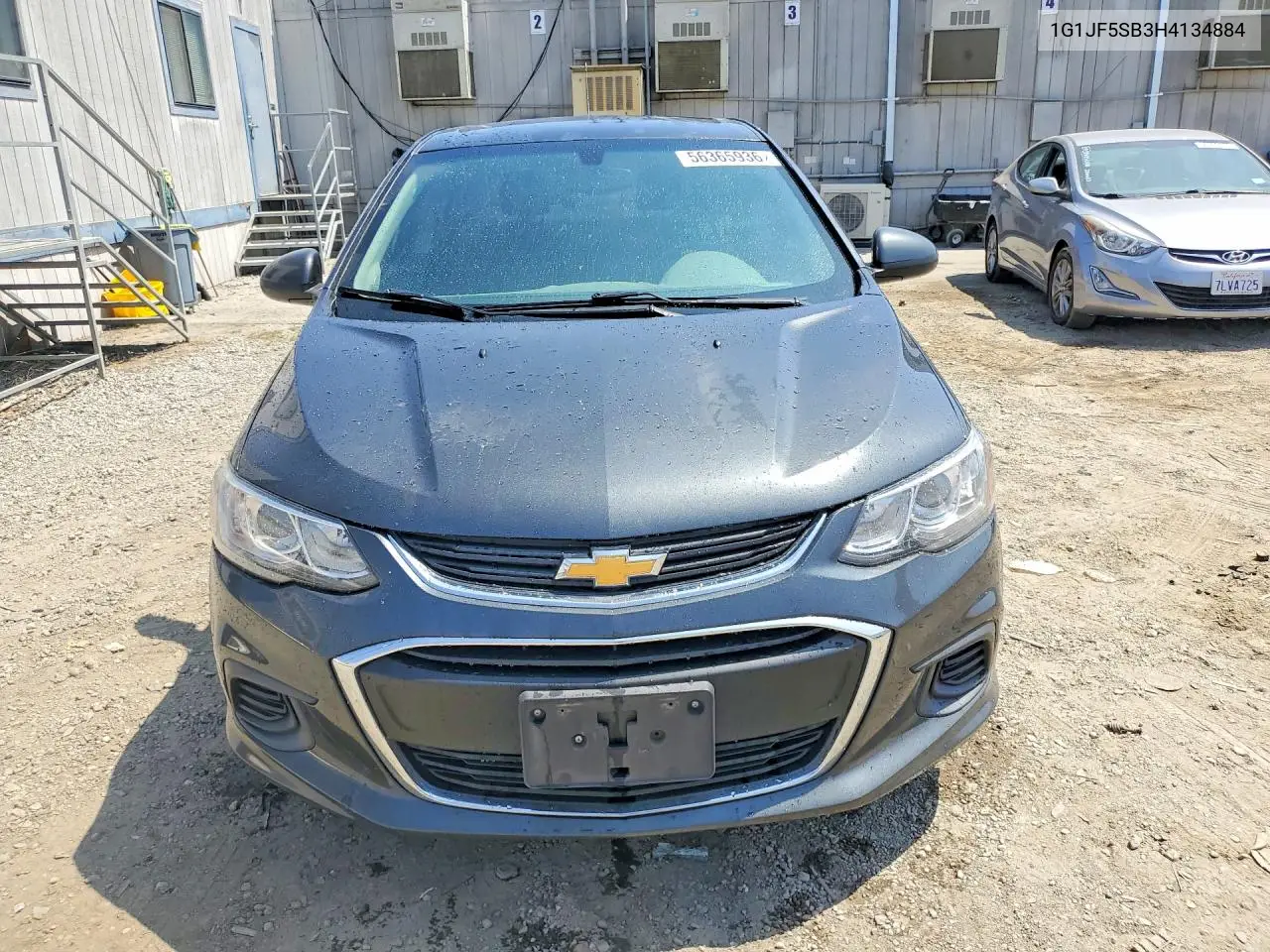 2017 Chevrolet Sonic Premier VIN: 1G1JF5SB3H4134884 Lot: 56365936