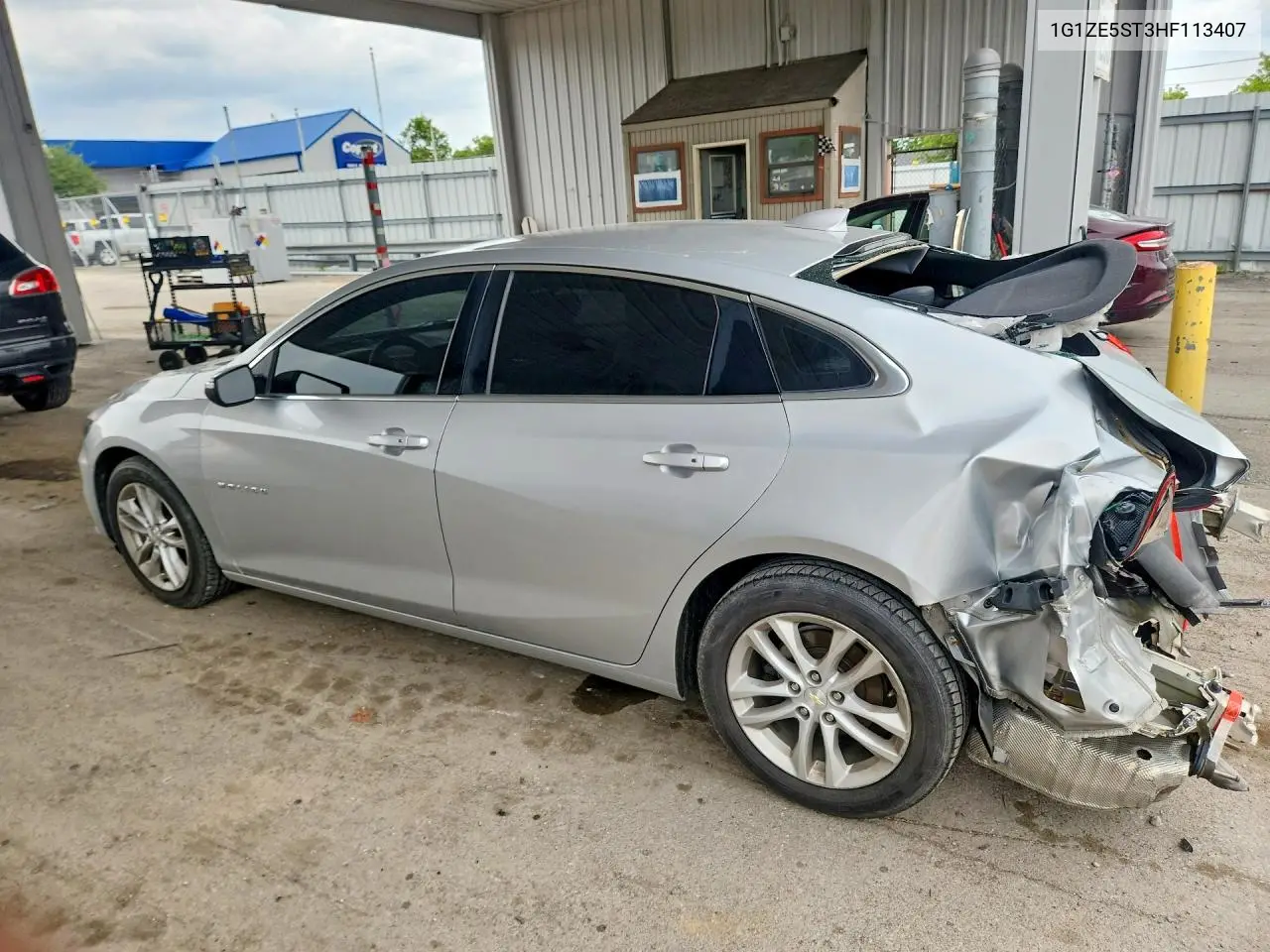 2017 Chevrolet Malibu Lt VIN: 1G1ZE5ST3HF113407 Lot: 56647606