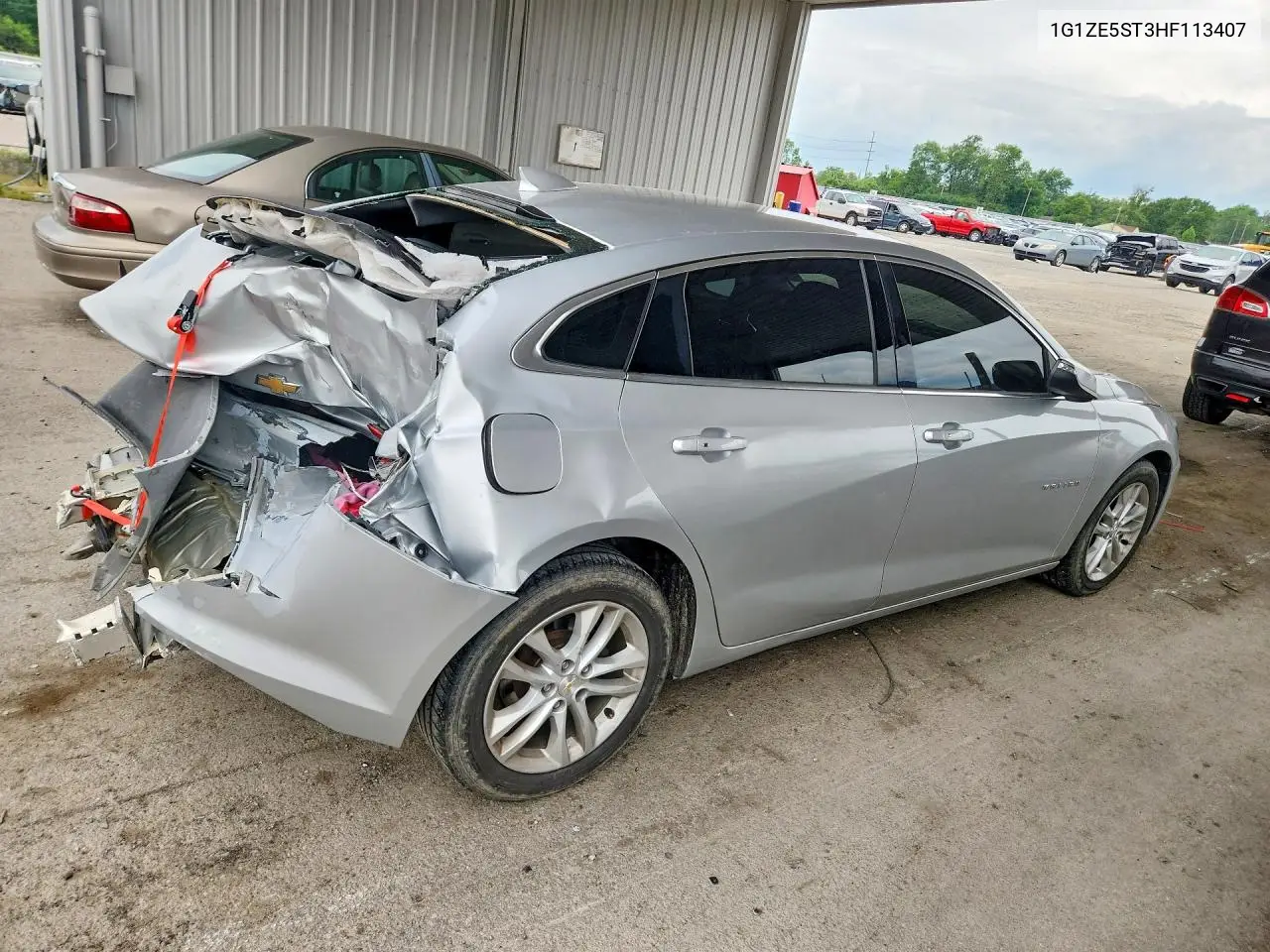 2017 Chevrolet Malibu Lt VIN: 1G1ZE5ST3HF113407 Lot: 56647606