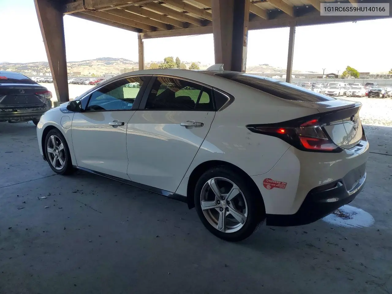 2017 Chevrolet Volt Lt VIN: 1G1RC6S59HU140166 Lot: 56830676