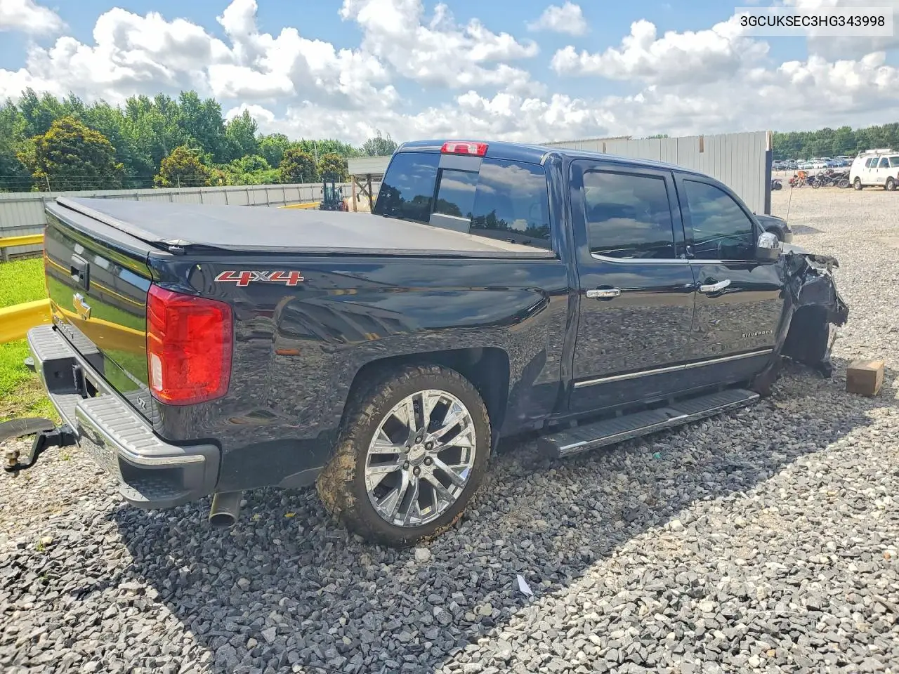 2017 Chevrolet Silverado K1500 Ltz VIN: 3GCUKSEC3HG343998 Lot: 56860456