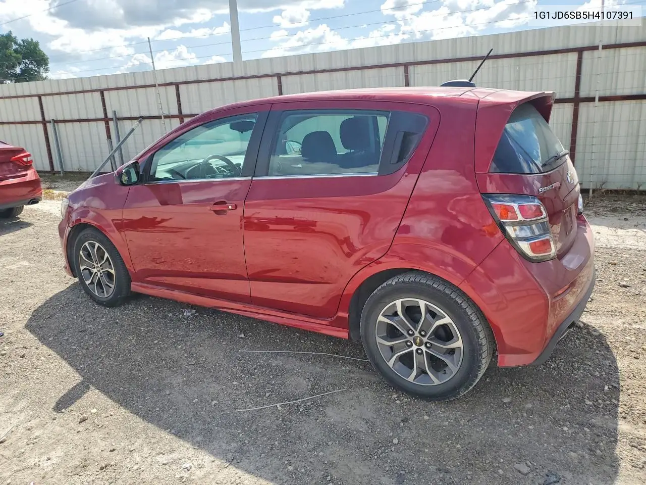2017 Chevrolet Sonic Lt VIN: 1G1JD6SB5H4107391 Lot: 57017336