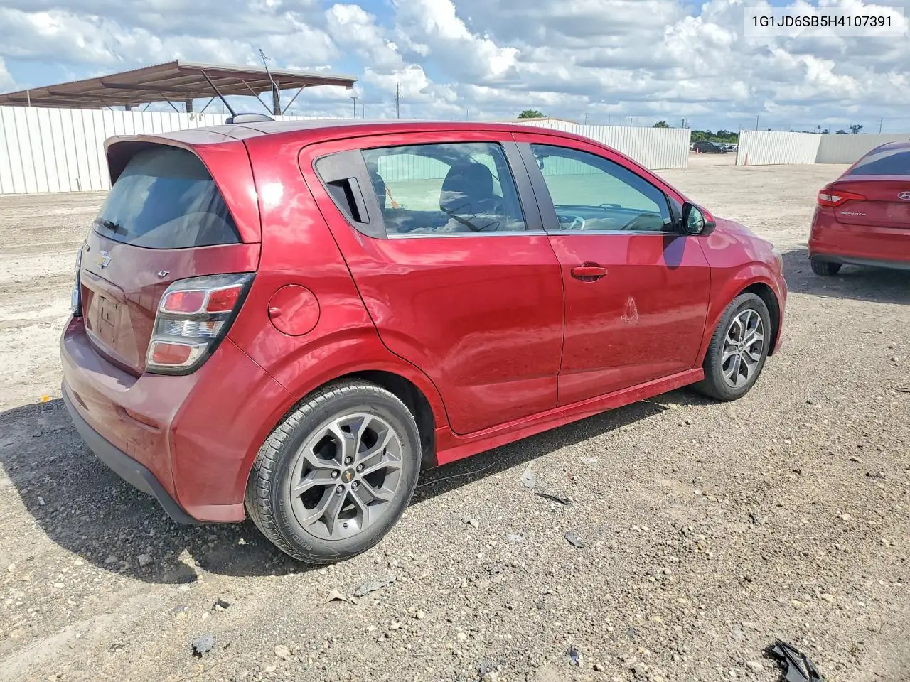 2017 Chevrolet Sonic Lt VIN: 1G1JD6SB5H4107391 Lot: 57017336