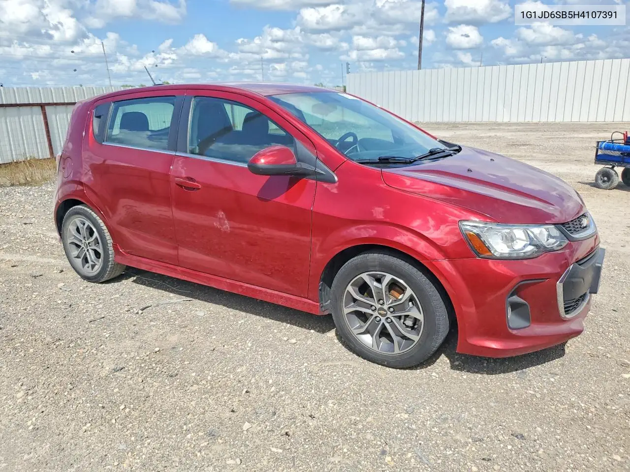 2017 Chevrolet Sonic Lt VIN: 1G1JD6SB5H4107391 Lot: 57017336
