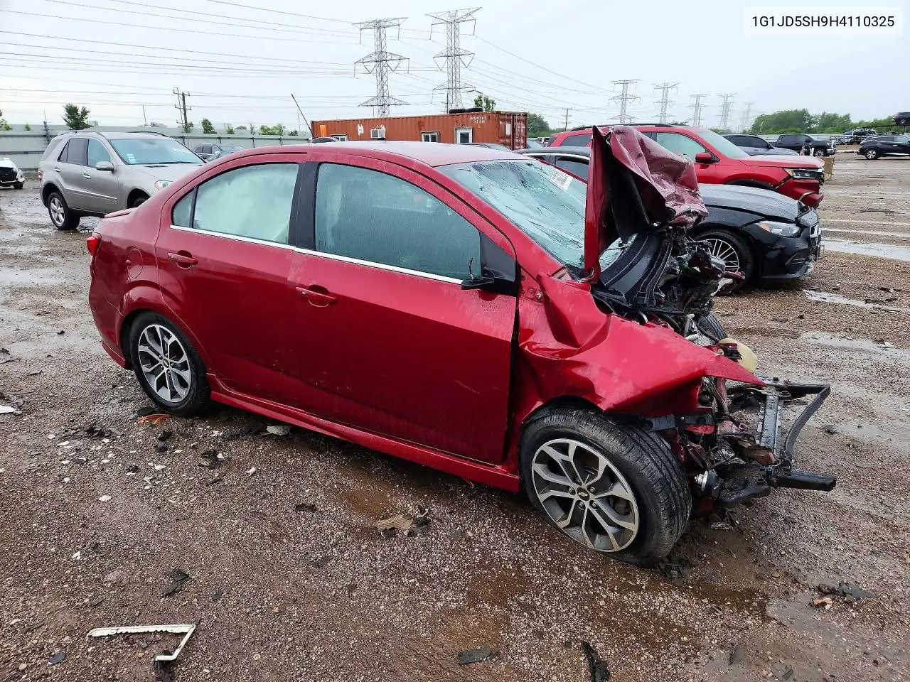 2017 Chevrolet Sonic Lt VIN: 1G1JD5SH9H4110325 Lot: 57066226