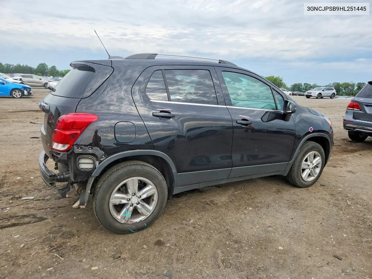 2017 Chevrolet Trax 1Lt VIN: 3GNCJPSB9HL251445 Lot: 57568986