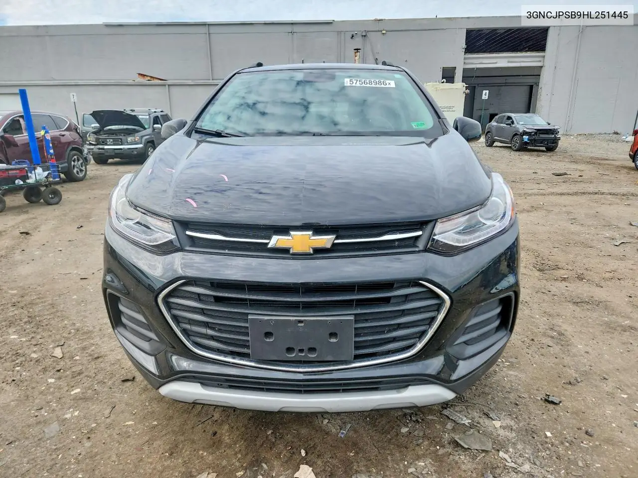 2017 Chevrolet Trax 1Lt VIN: 3GNCJPSB9HL251445 Lot: 57568986