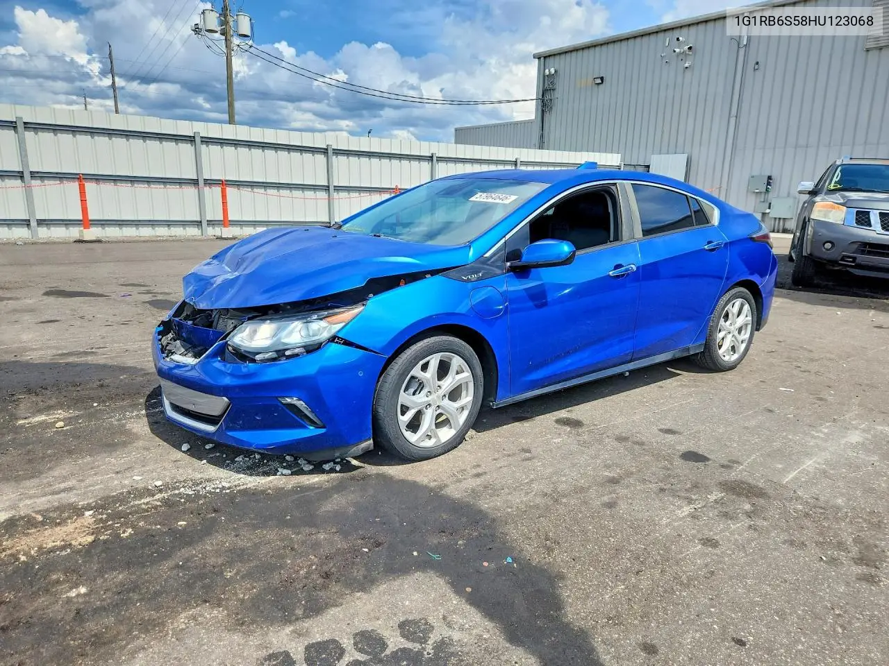 2017 Chevrolet Volt Premier VIN: 1G1RB6S58HU123068 Lot: 57964646