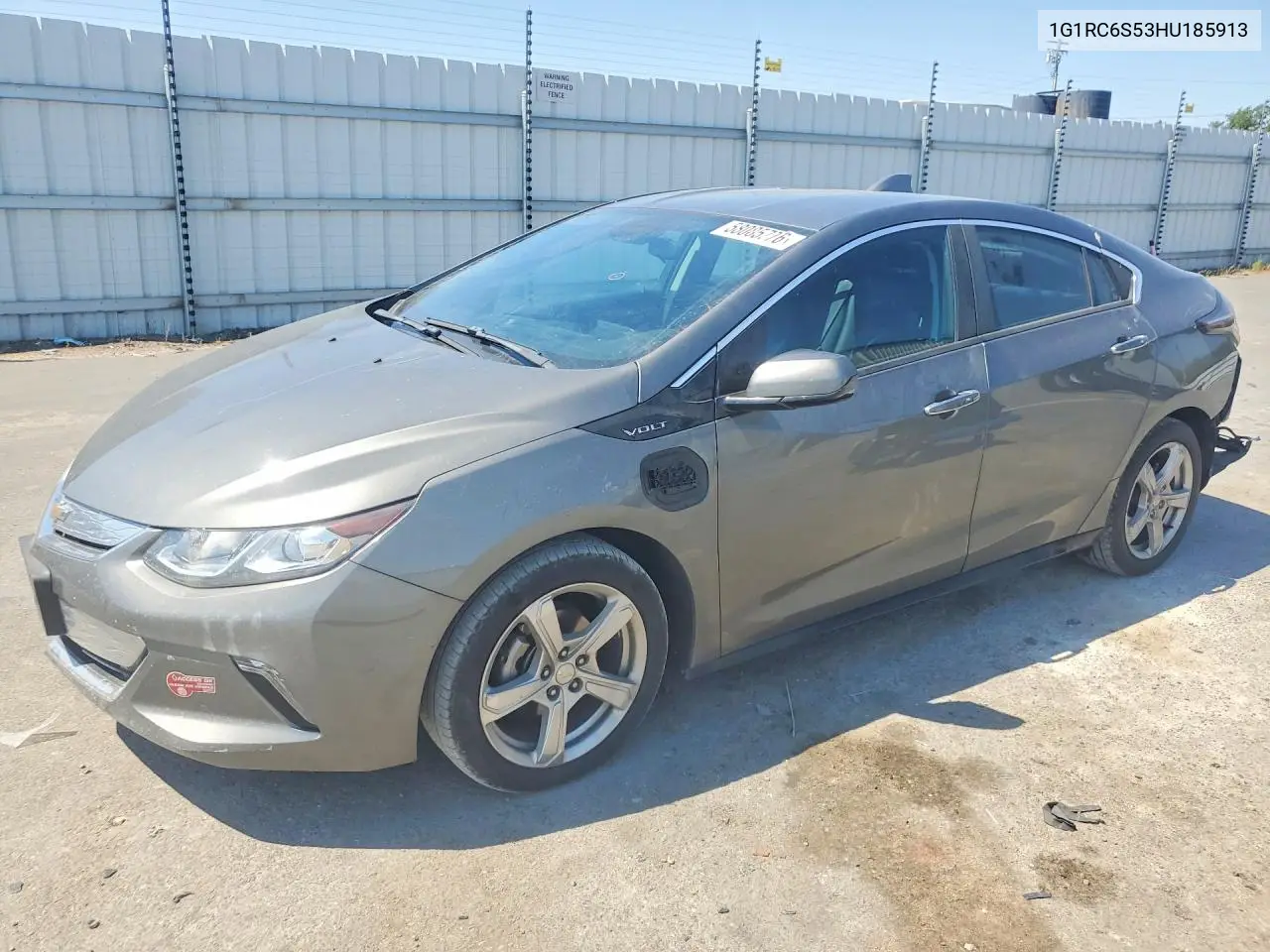 2017 Chevrolet Volt Lt VIN: 1G1RC6S53HU185913 Lot: 58085776