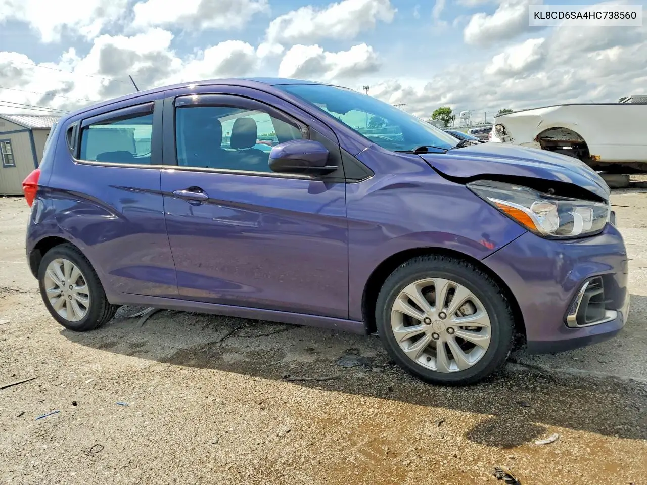 2017 Chevrolet Spark 1Lt VIN: KL8CD6SA4HC738560 Lot: 58290366
