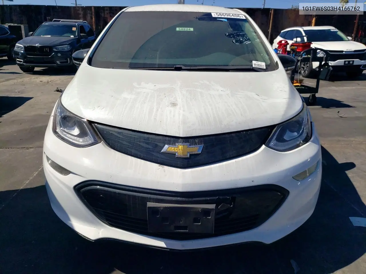 2017 Chevrolet Bolt Ev Lt VIN: 1G1FW6S03H4166762 Lot: 58696406
