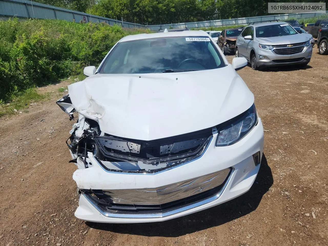 2017 Chevrolet Volt Premier VIN: 1G1RB6S5XHU124092 Lot: 58776966
