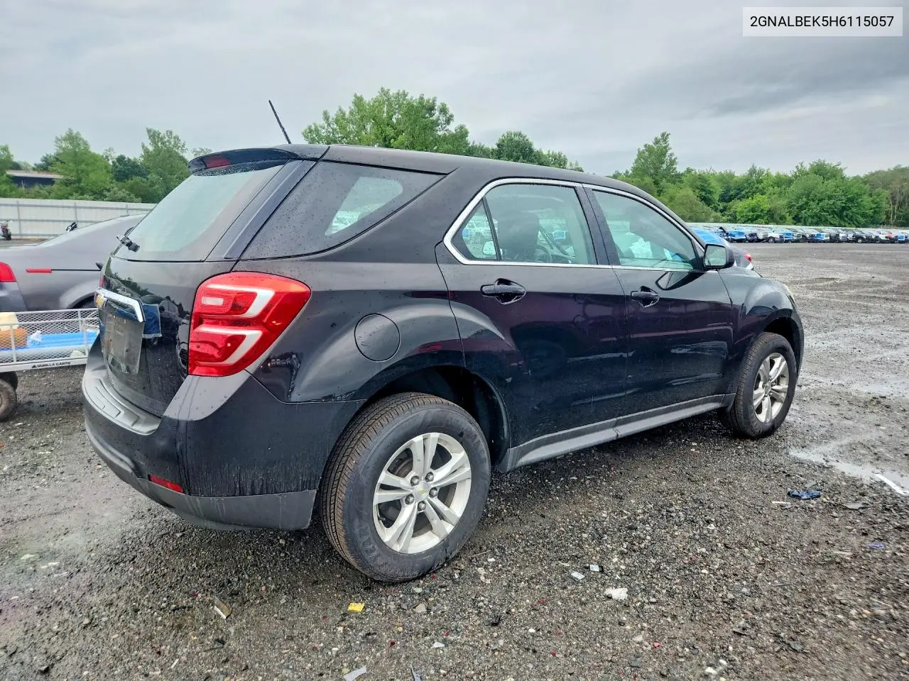2017 Chevrolet Equinox Ls VIN: 2GNALBEK5H6115057 Lot: 59775996
