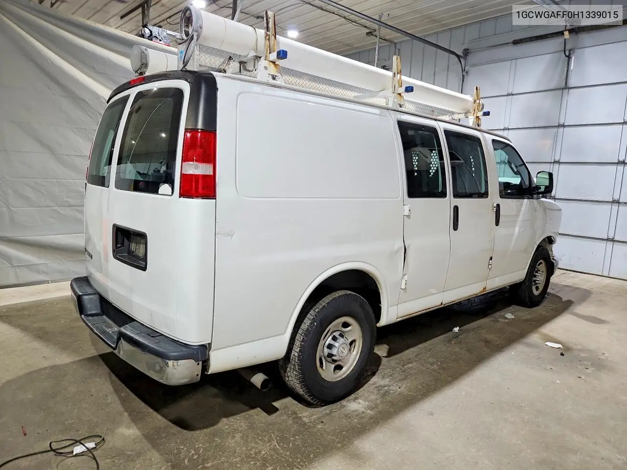 2017 Chevrolet Express G2500 VIN: 1GCWGAFF0H1339015 Lot: 59807326