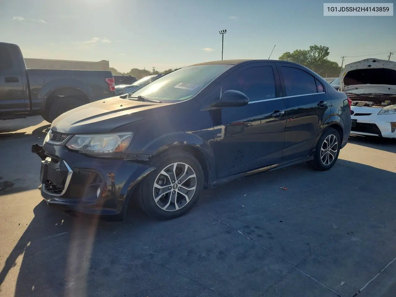 2017 Chevrolet Sonic Lt VIN: 1G1JD5SH2H4143859 Lot: 59863506