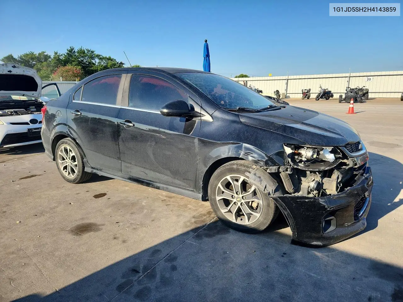 2017 Chevrolet Sonic Lt VIN: 1G1JD5SH2H4143859 Lot: 59863506
