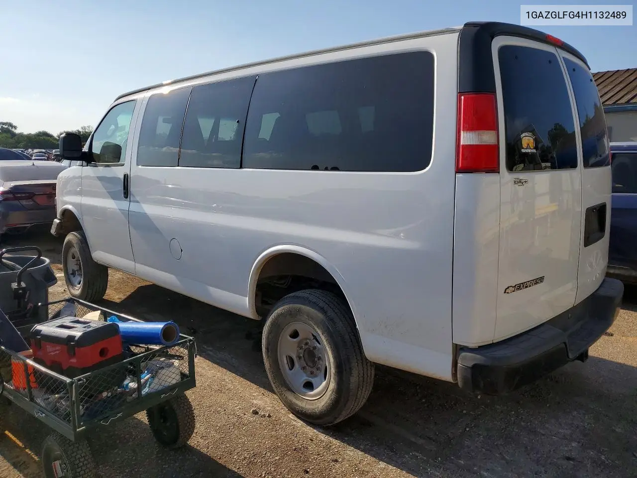 2017 Chevrolet Express G3500 Ls VIN: 1GAZGLFG4H1132489 Lot: 60651336