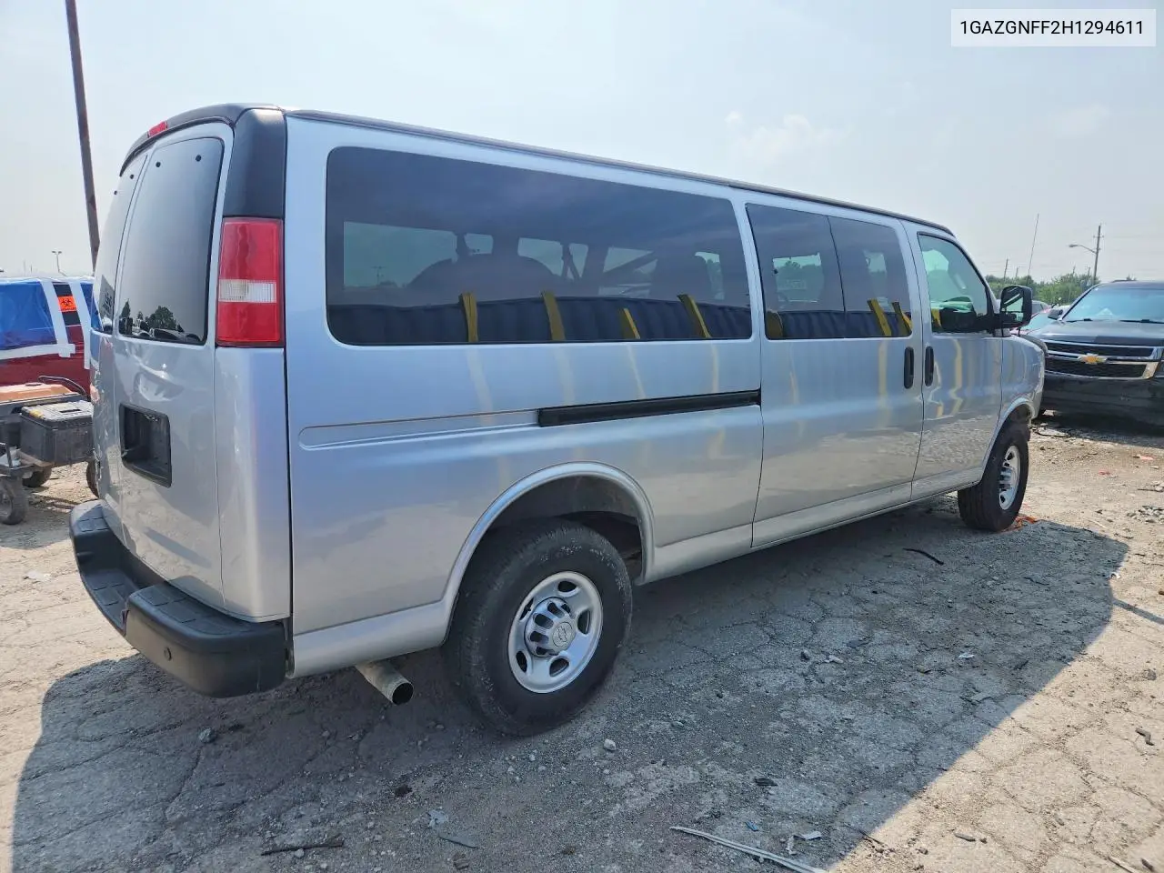 2017 Chevrolet Express G3500 Ls VIN: 1GAZGNFF2H1294611 Lot: 60734966