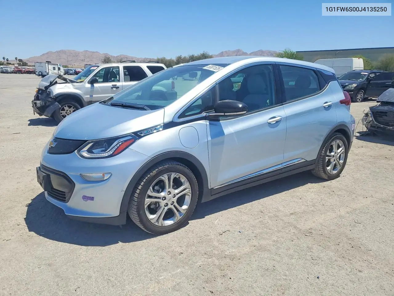 2018 Chevrolet Bolt Ev Lt VIN: 1G1FW6S00J4135250 Lot: 53801526