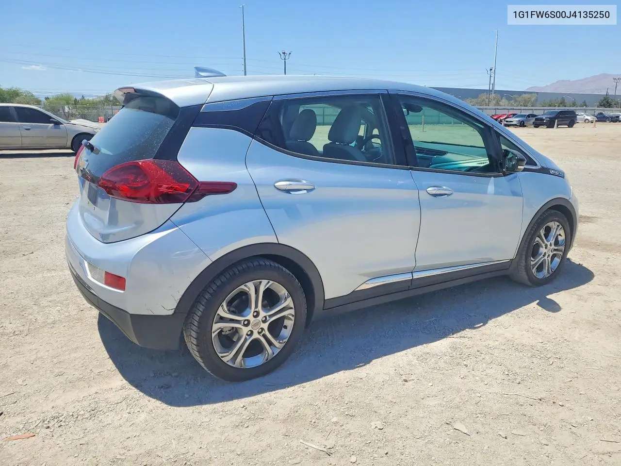 2018 Chevrolet Bolt Ev Lt VIN: 1G1FW6S00J4135250 Lot: 53801526