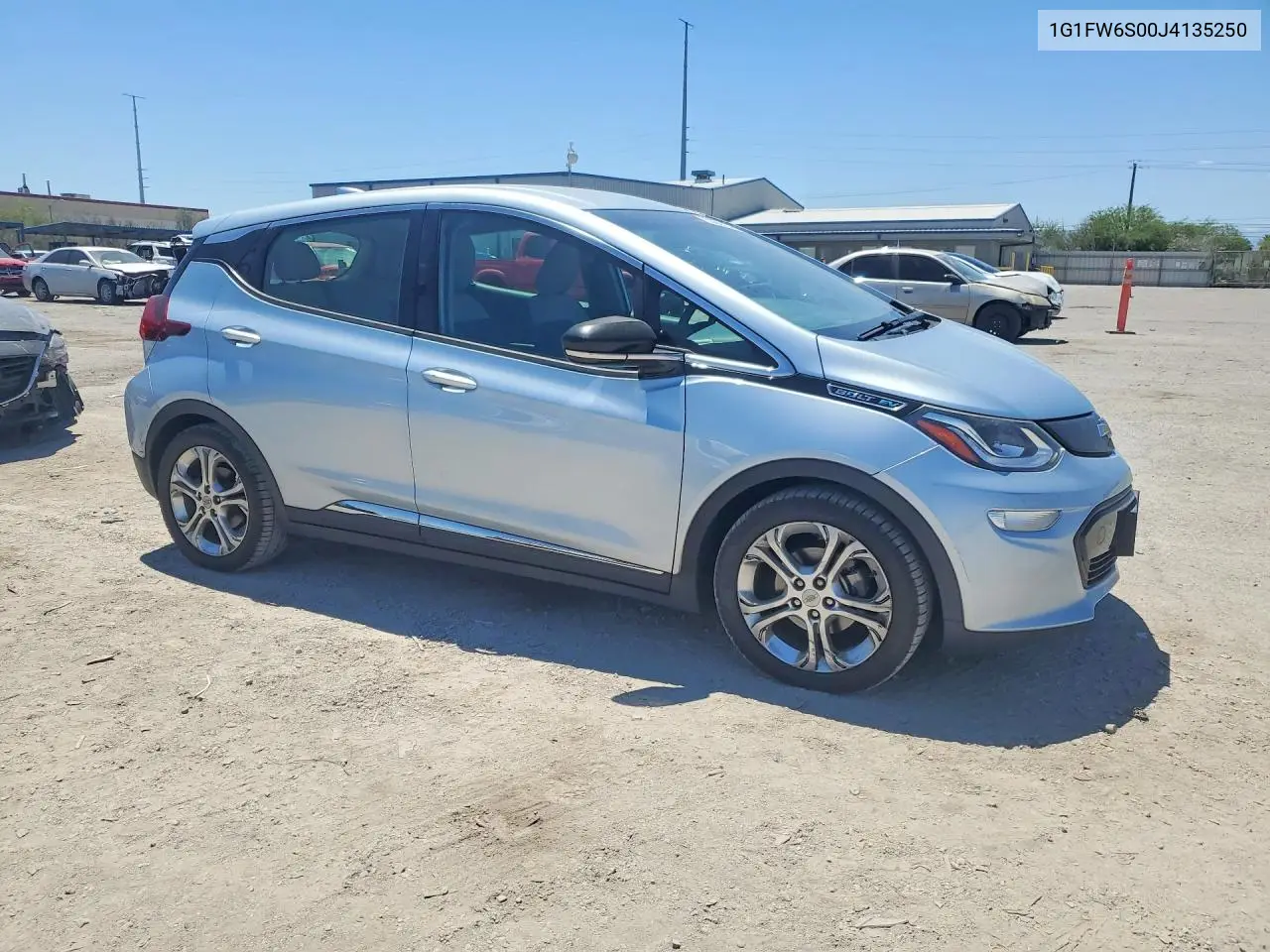 2018 Chevrolet Bolt Ev Lt VIN: 1G1FW6S00J4135250 Lot: 53801526