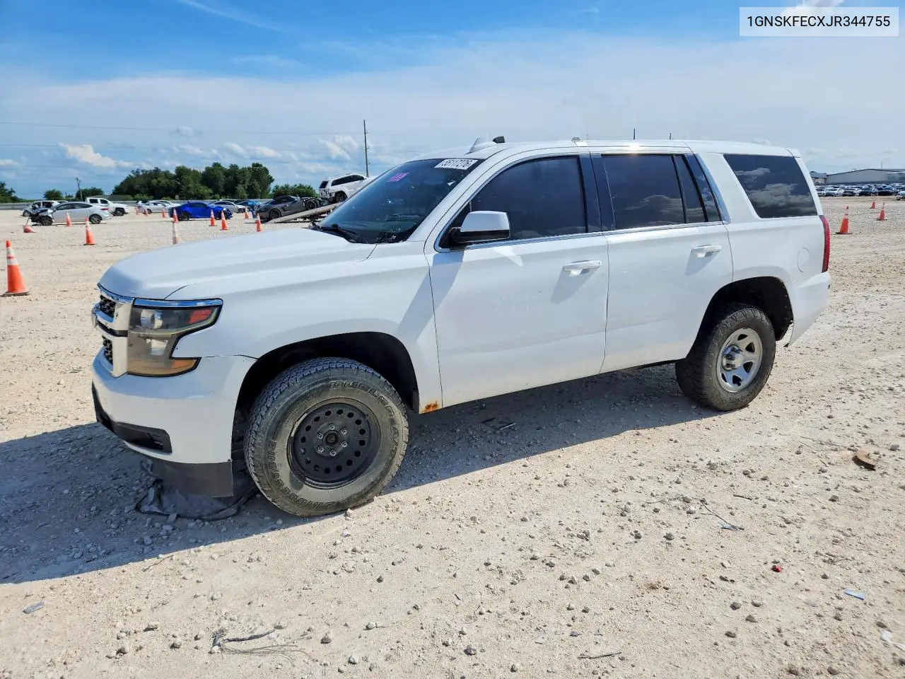 2018 Chevrolet Tahoe Special VIN: 1GNSKFECXJR344755 Lot: 55117276