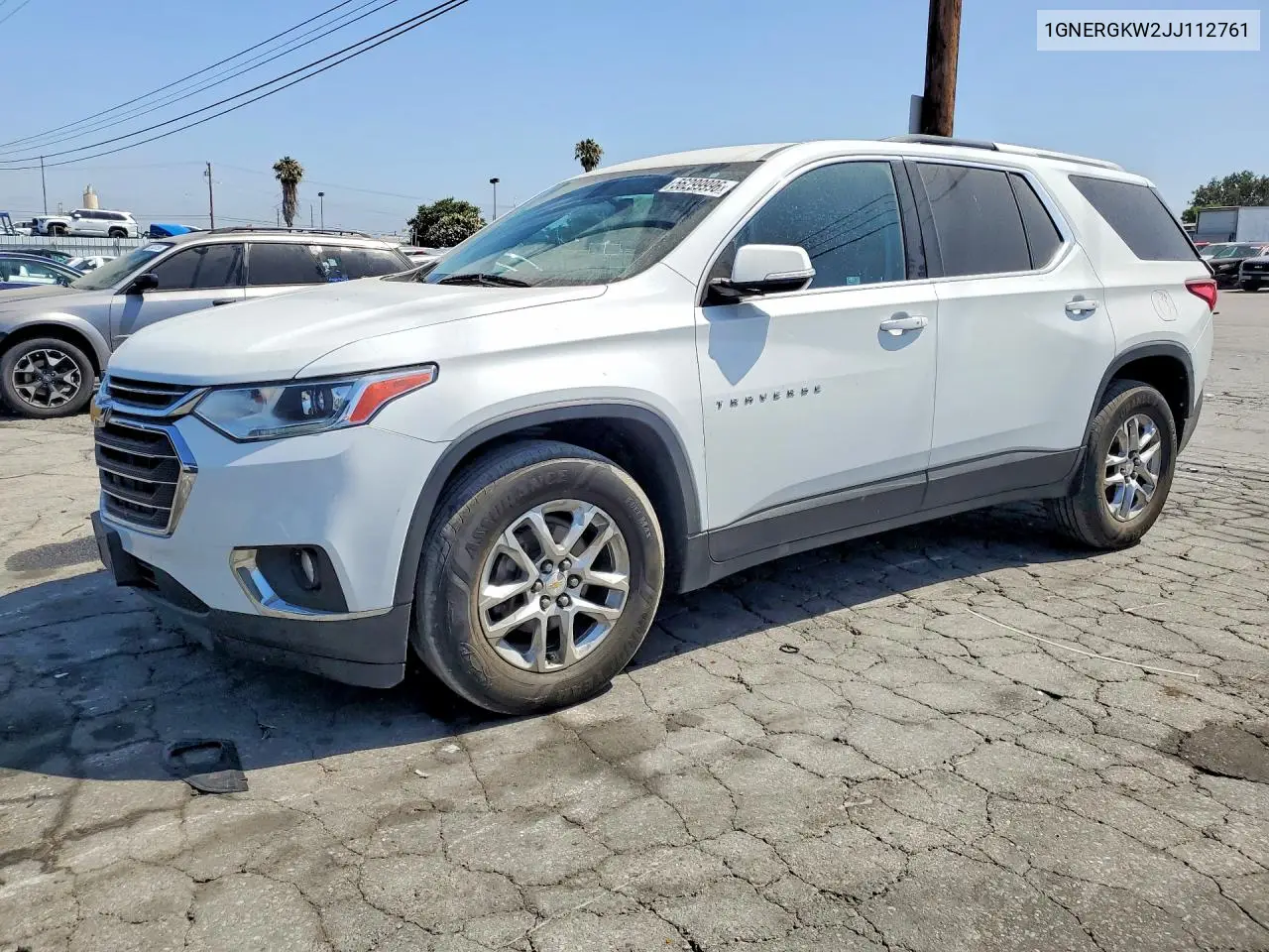 2018 Chevrolet Traverse Lt VIN: 1GNERGKW2JJ112761 Lot: 56299996