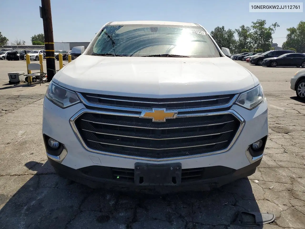 2018 Chevrolet Traverse Lt VIN: 1GNERGKW2JJ112761 Lot: 56299996
