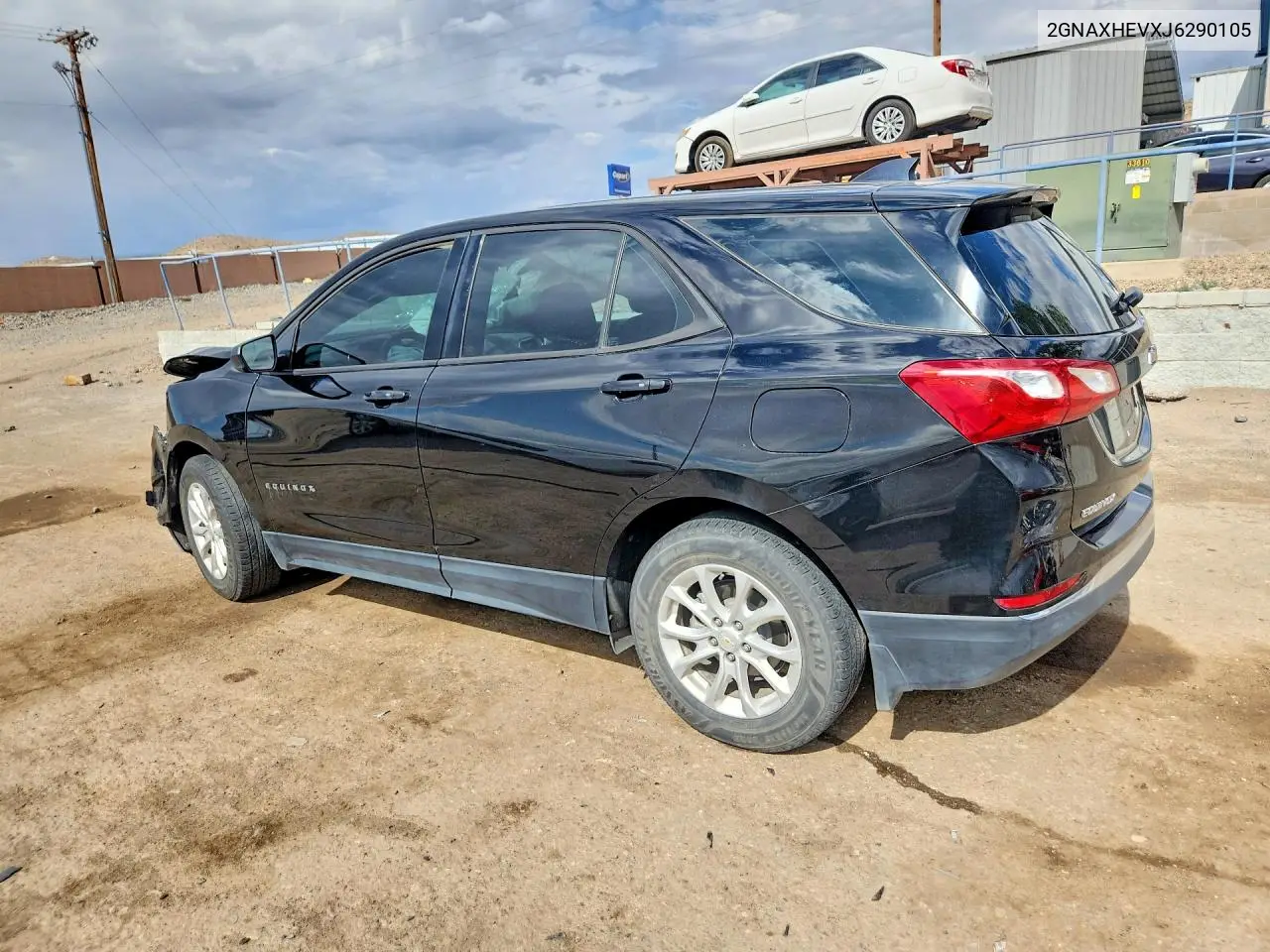 2018 Chevrolet Equinox Ls VIN: 2GNAXHEVXJ6290105 Lot: 56673406