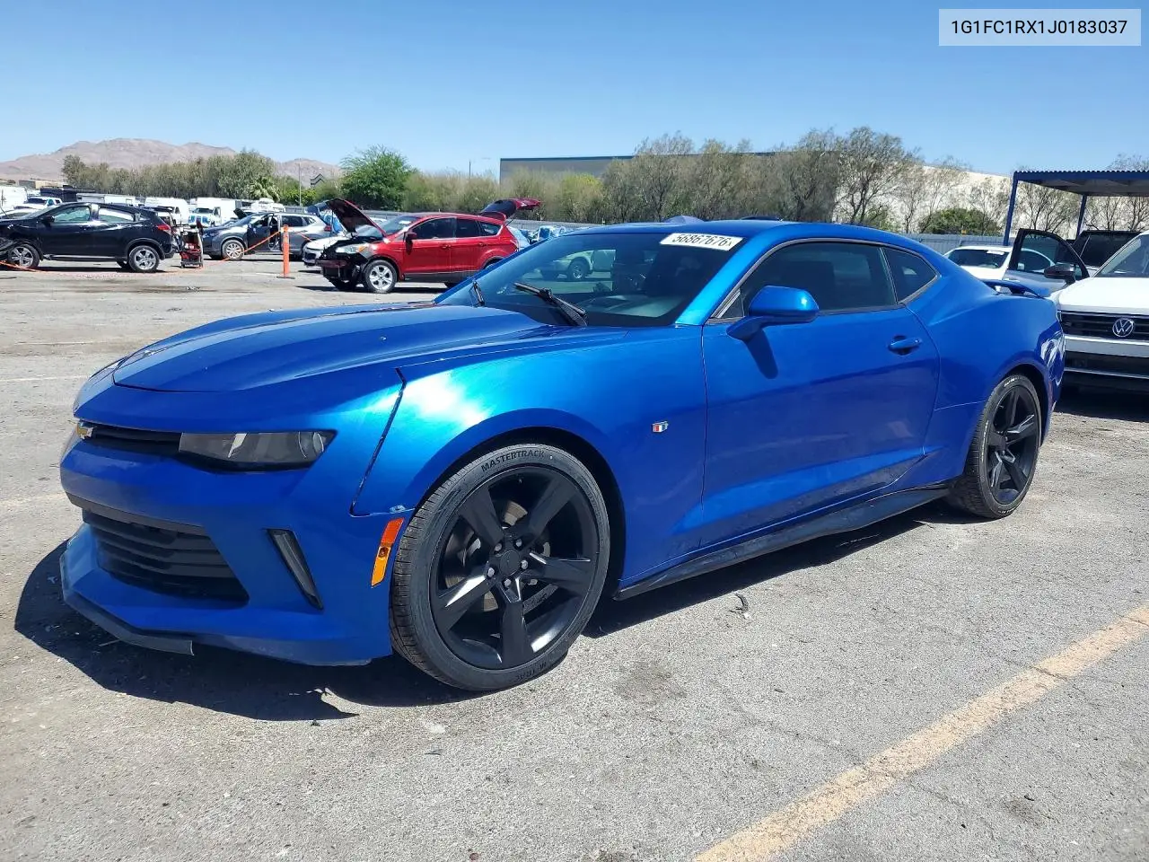 2018 Chevrolet Camaro Lt VIN: 1G1FC1RX1J0183037 Lot: 56867676