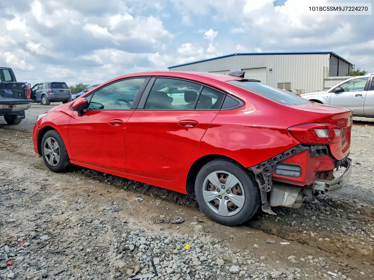 2018 Chevrolet Cruze Ls VIN: 1G1BC5SM9J7224270 Lot: 56945666