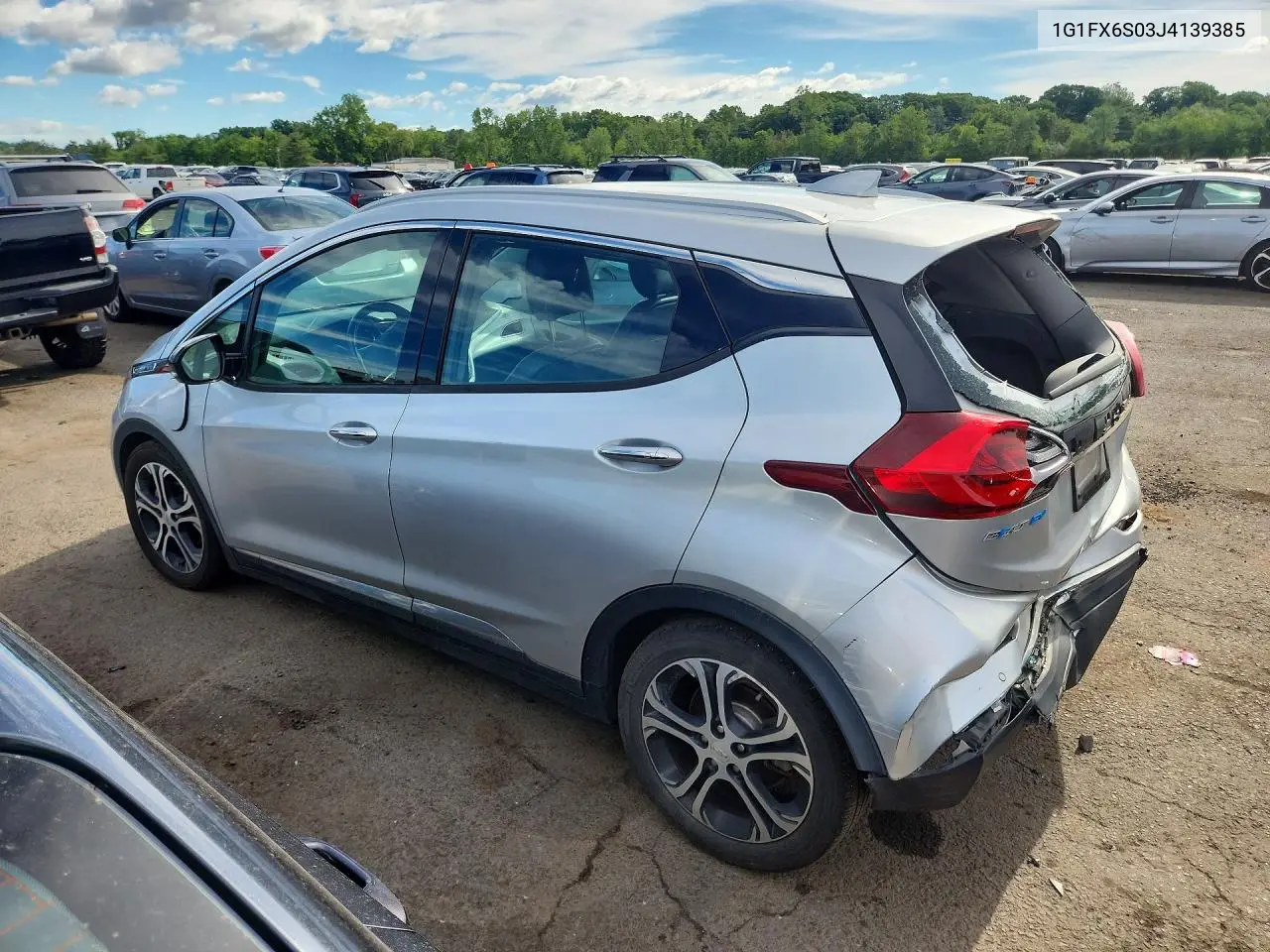 2018 Chevrolet Bolt Ev Premier VIN: 1G1FX6S03J4139385 Lot: 57082296
