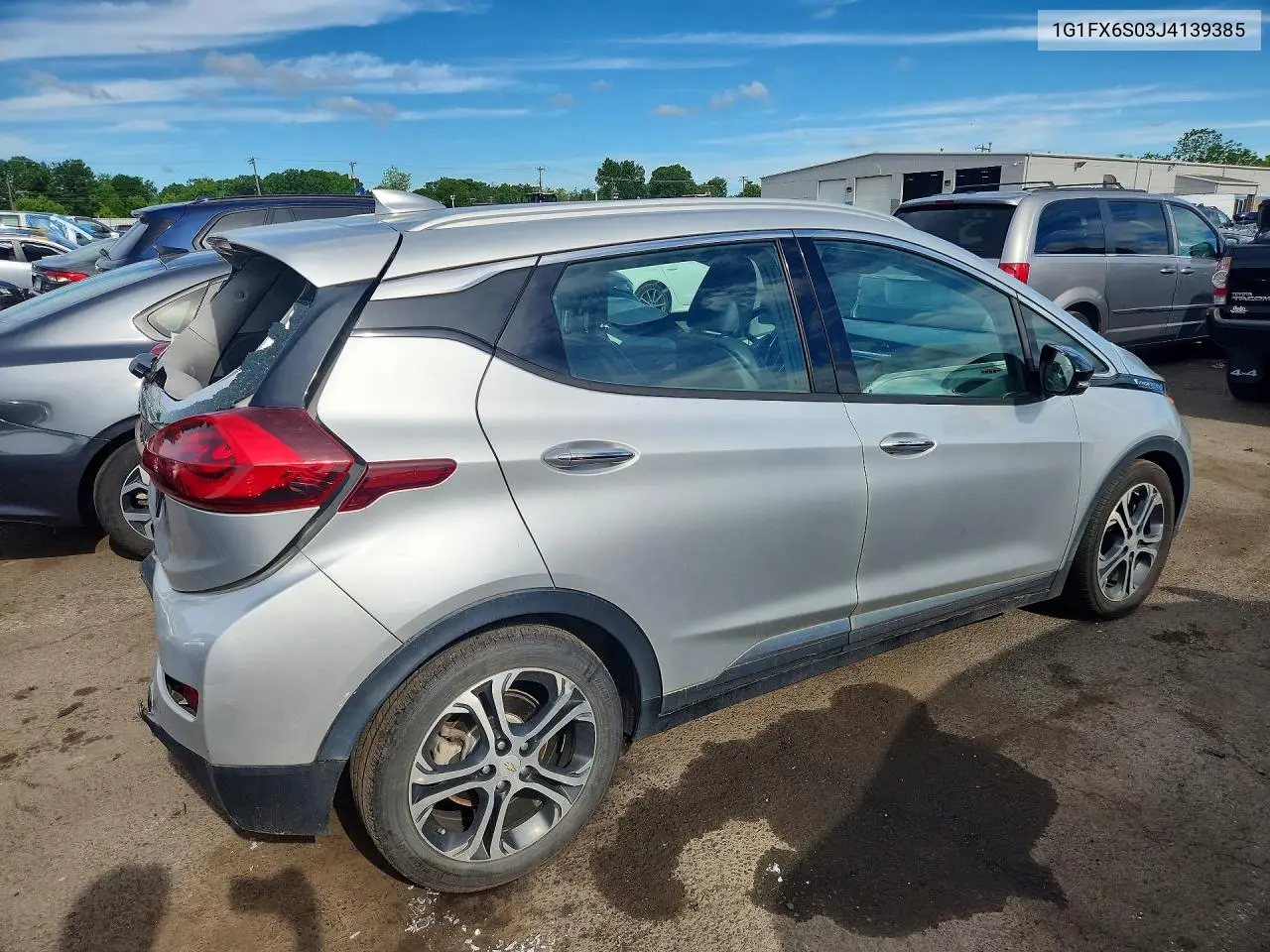 2018 Chevrolet Bolt Ev Premier VIN: 1G1FX6S03J4139385 Lot: 57082296