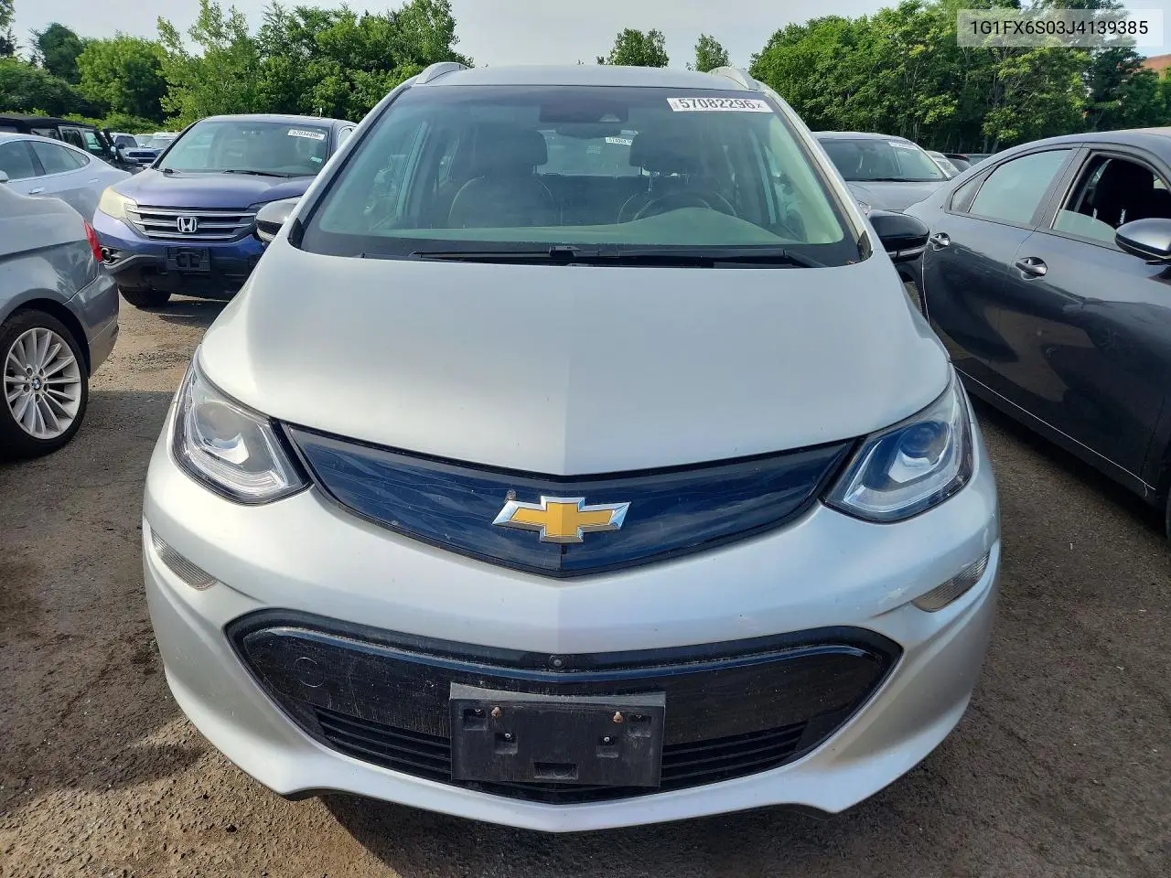 2018 Chevrolet Bolt Ev Premier VIN: 1G1FX6S03J4139385 Lot: 57082296