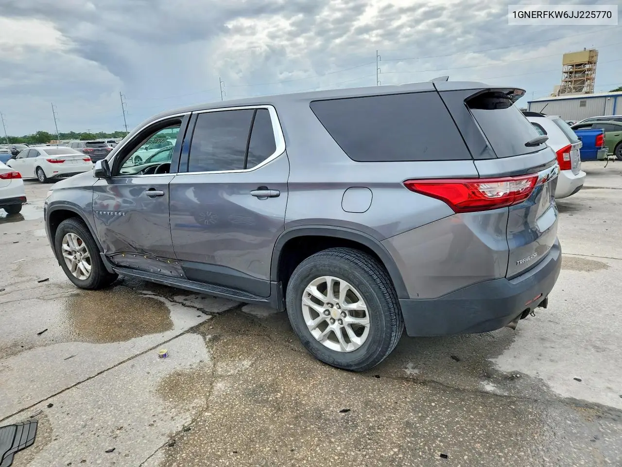 2018 Chevrolet Traverse Ls VIN: 1GNERFKW6JJ225770 Lot: 57352466