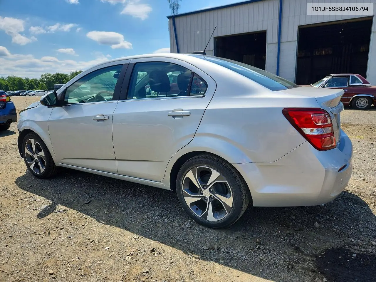 2018 Chevrolet Sonic Premier VIN: 1G1JF5SB8J4106794 Lot: 57844806