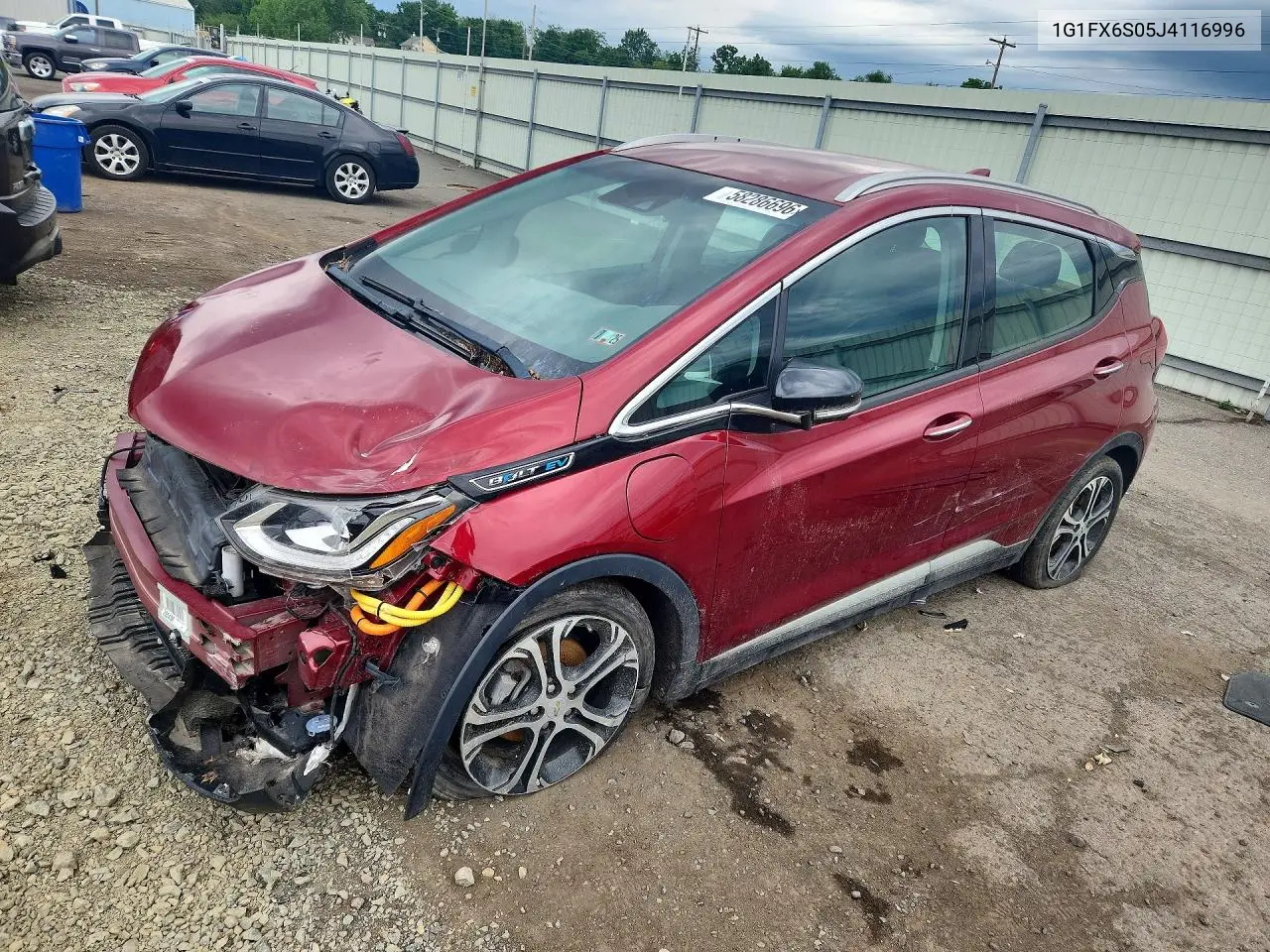 2018 Chevrolet Bolt Ev Premier VIN: 1G1FX6S05J4116996 Lot: 58286696