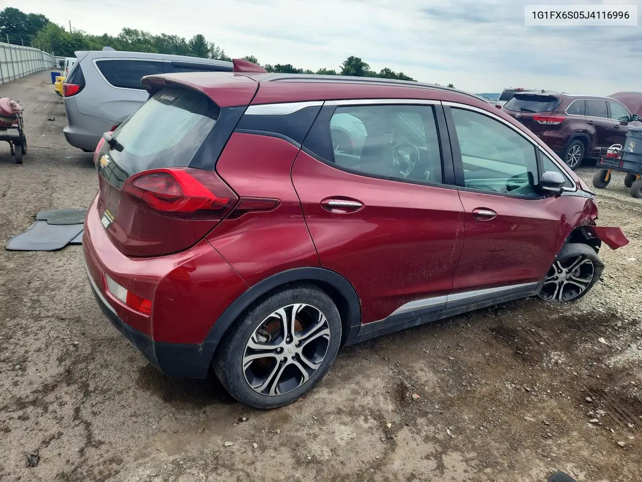 2018 Chevrolet Bolt Ev Premier VIN: 1G1FX6S05J4116996 Lot: 58286696